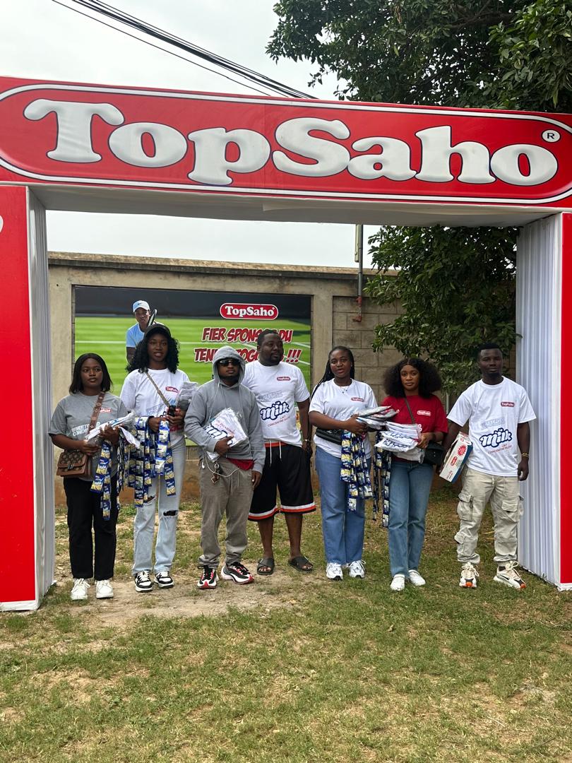 Activation du sponsor TopSaho pendant la Holidays Cup